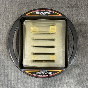 Presto Power Crisp Microwave Bacon Cooker 05101